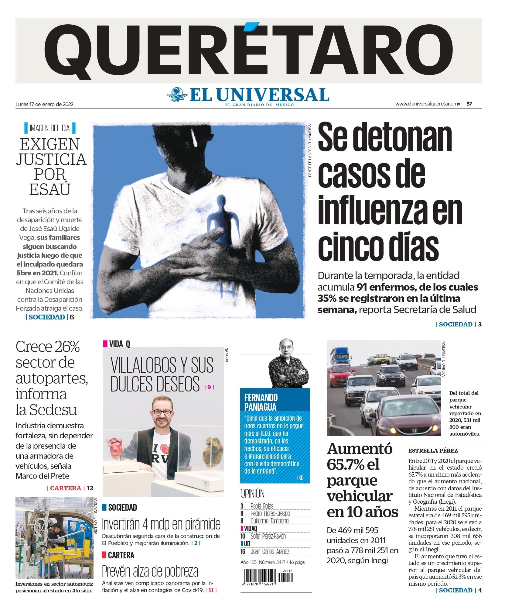 Portada 17 de enero de 2022