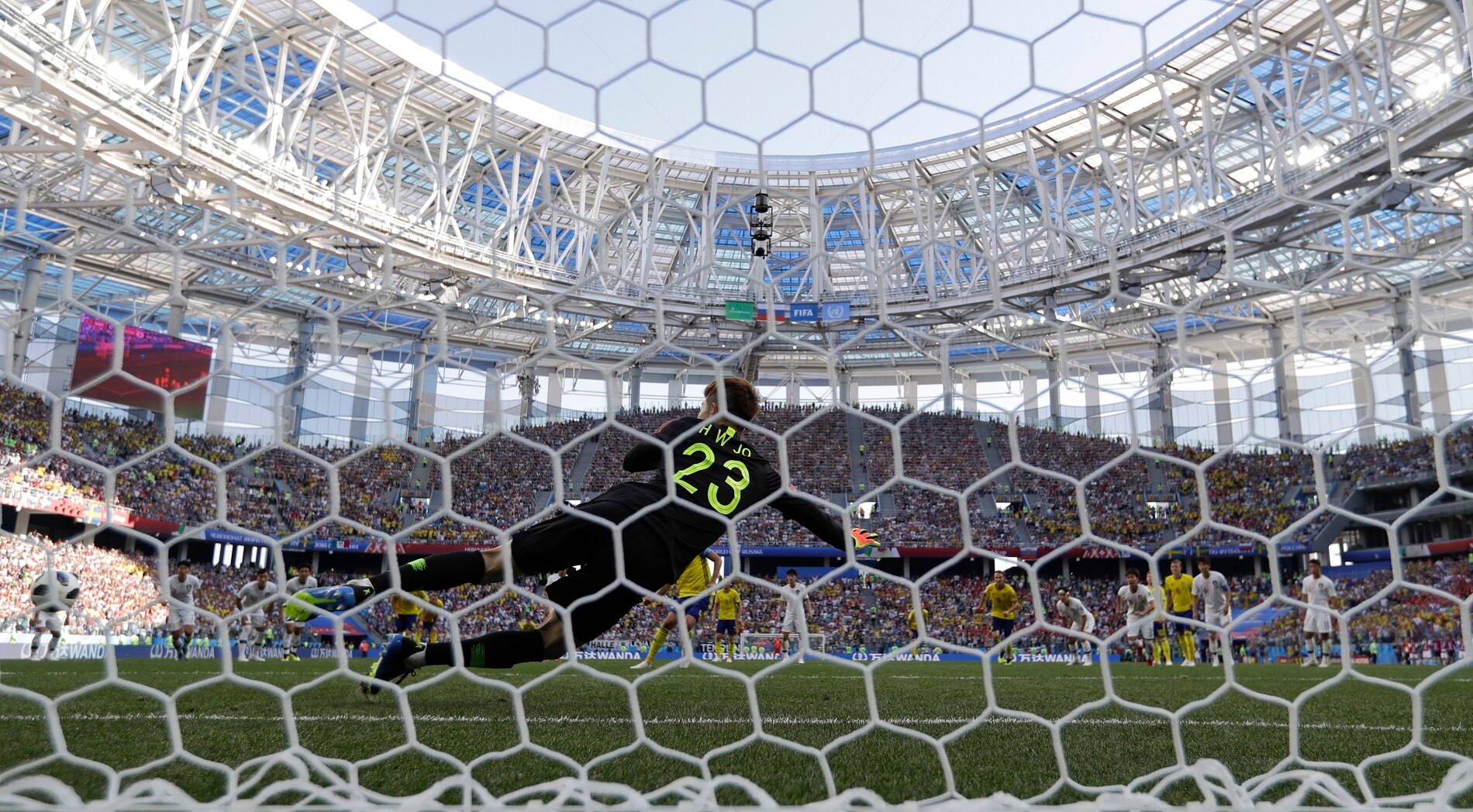 Suecia derrotó por la mínima a Corea del Sur