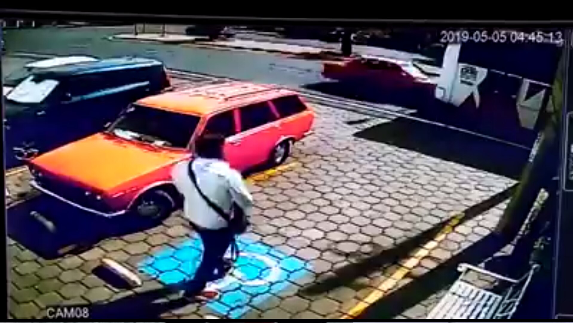 Captan trágico accidente de taxista en Tequisquiapan