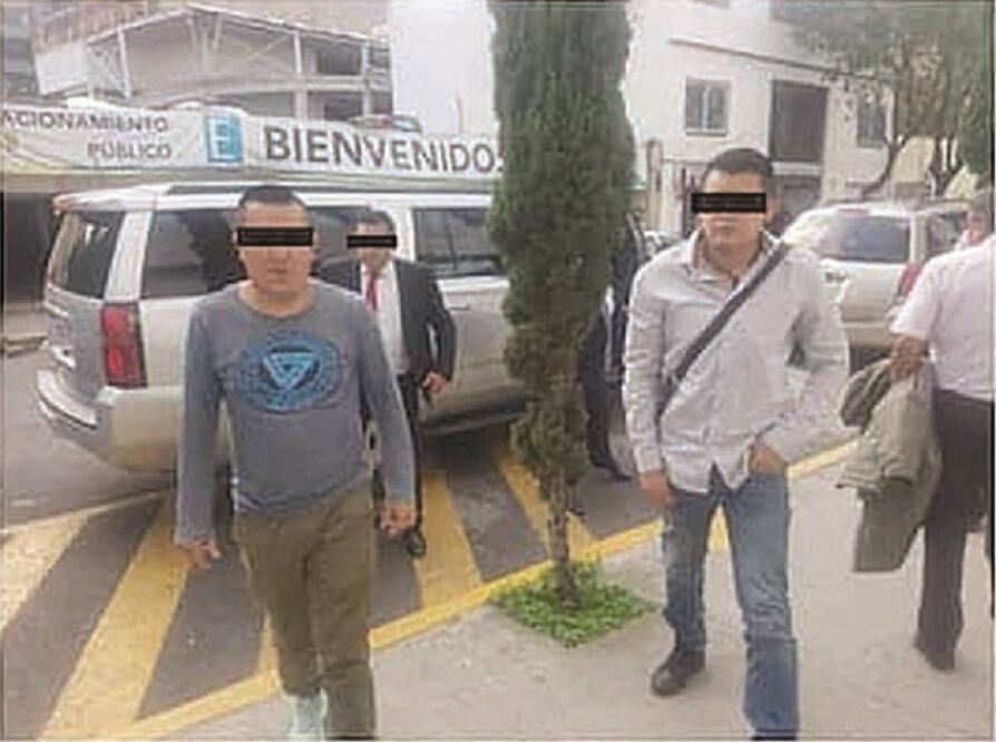 Erick “N” y Joel “N” fueron puestos en libertad tras ser arrestados el viernes pasado por supuestamente participar en el ataque porril en CU. (ESPECIAL)