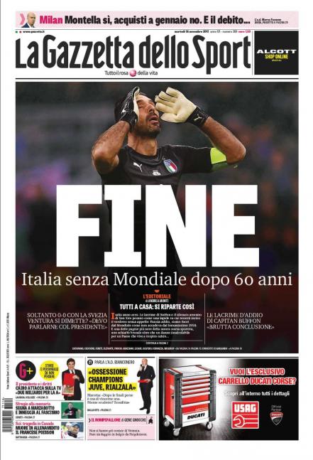 Apocalipsis: prensa italiana