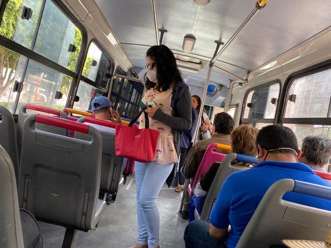 Por nueva normalidad, transporte aumentará 28% en horas pico