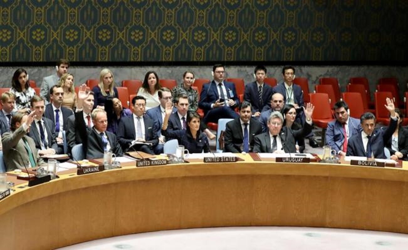El Consejo de Seguridad de las Naciones Unidas vota la resolución acerca de las sanciones contra Corea del Norte en su sede en Nueva York (Foto:EFE