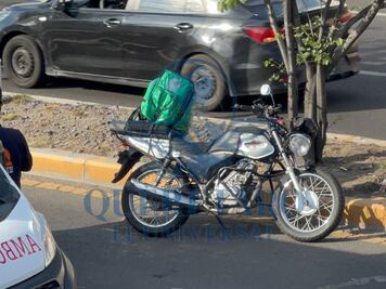 Repartidor de aplicación fallece tras accidente en Bernardo Quintana