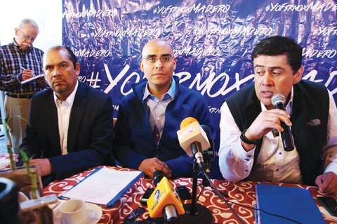 Rivera se suma a la campaña de Madero