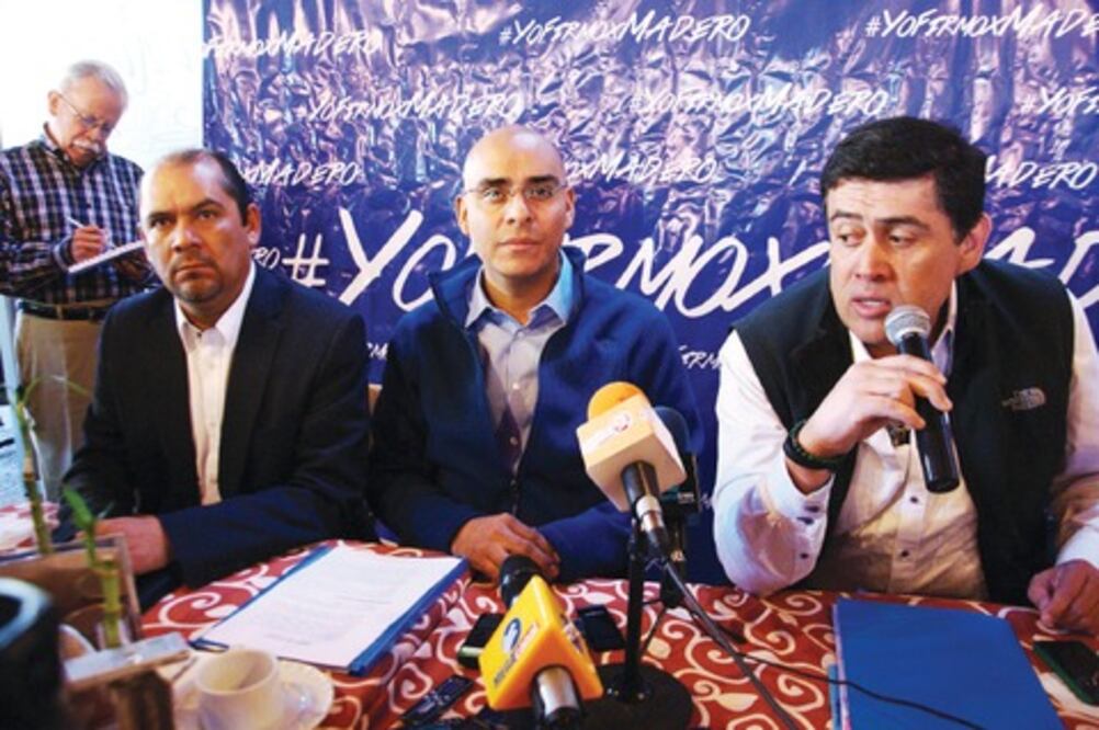 Rivera se suma a la campaña de Madero