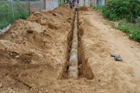 Sin drenaje en Santa Lucía