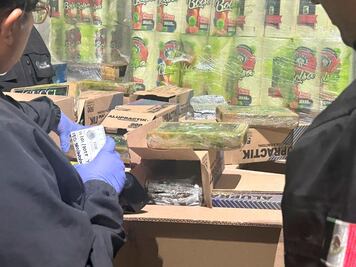 Decomisan 648 kilos de presunta cocaína en una gasolinera de la carretera 57