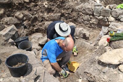 Huellas de romanos en Madgdala 
