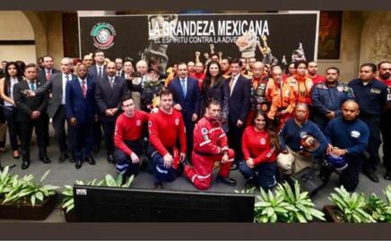 Reconocen labor de cuerpos de Protección Civil y rescatistas en sismos de septiembre