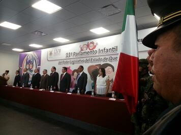 Inauguran Parlamento Infantil