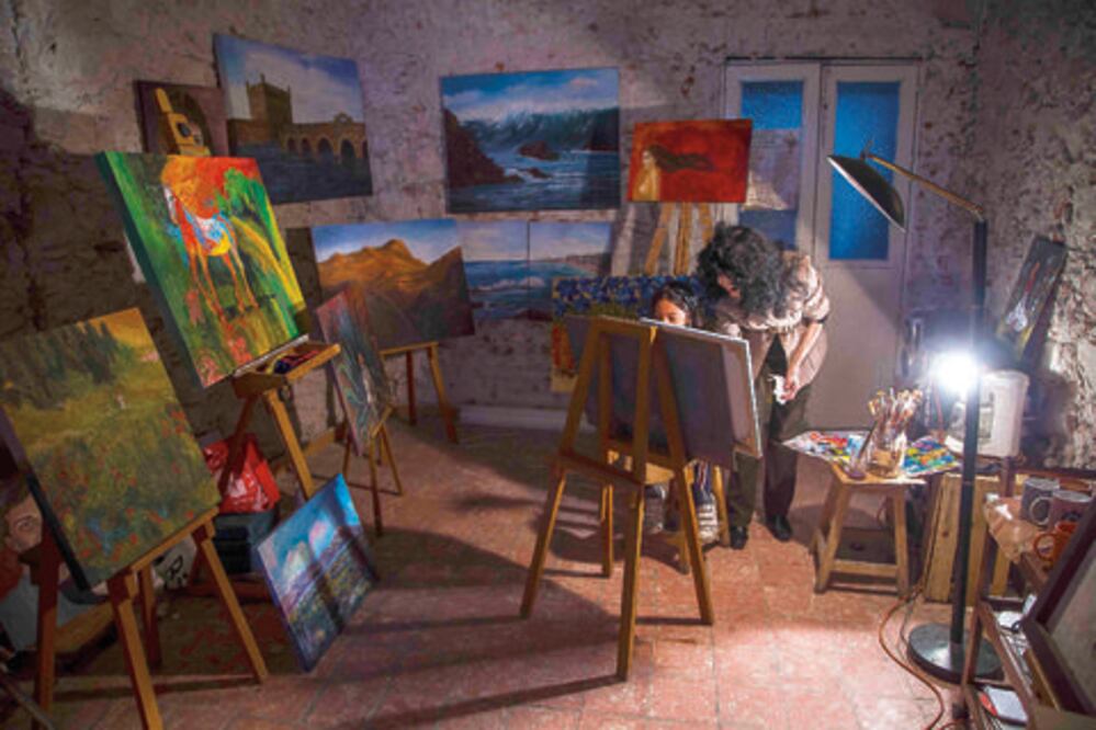 La lucha de una vida apegada a la expresión artística