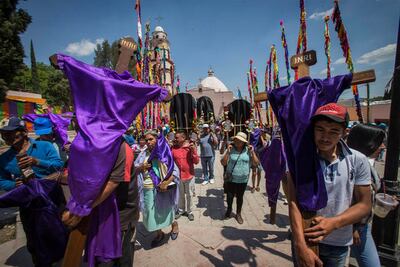 Tolimán, unión de rituales en Semana Santa