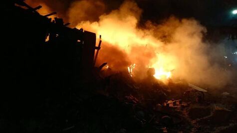 Tras incendio en Querétaro, 11 personas fueron resguardadas