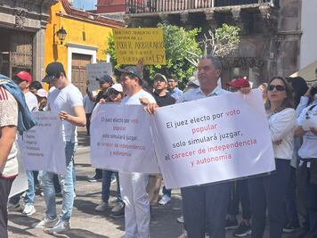 En Querétaro, más de 200 jueces rechazan reforma judicial