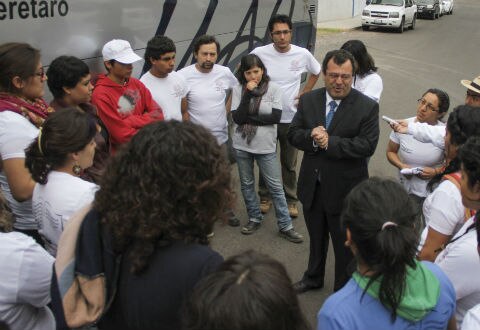 Llevan “Sí Podemos” a San Joaquín 