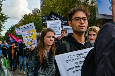 Intersexuales y trans exigen sus derechos