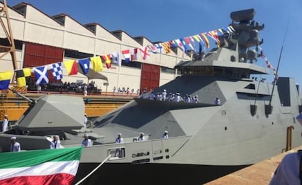 Estrena Marina buque de punta antinarcóticos