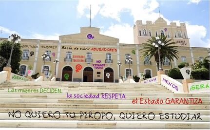 Realizan pintas virtuales en la UAEH para denunciar falta de atención en denuncias de acoso sexual