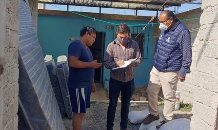 Entregan estufas, lavadoras y refrigeradores a damnificados por lluvias