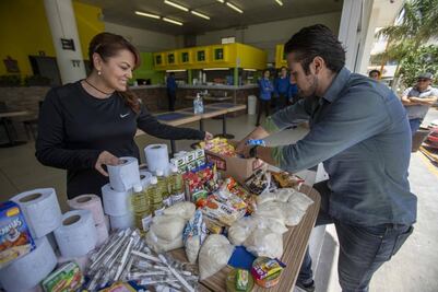 "Comida pendiente". Comerciantes se suman a ayudar