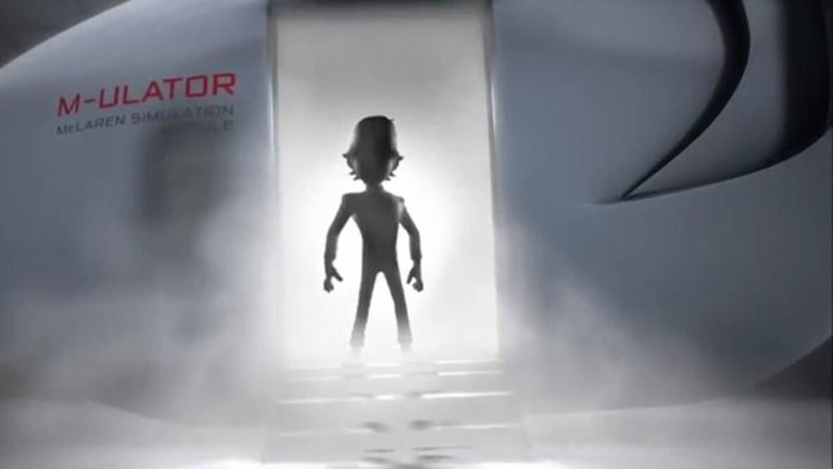 Checo 'debuta' en caricaturas de McLaren