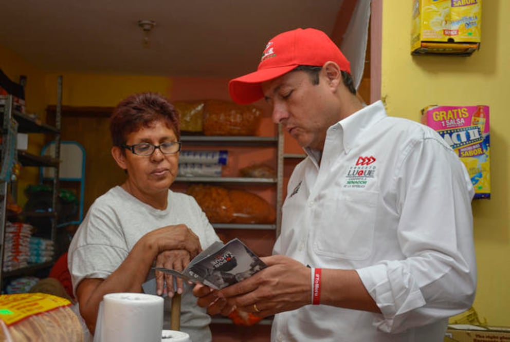 El abanderado dijo que en la campaña se ha transmitido cercanía y se ha compartido el proyecto para alcanzar una entidad segura. Foto: Especial