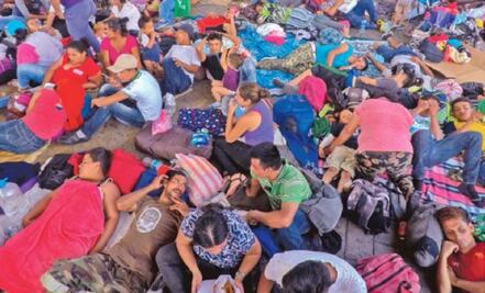 Nada detiene a la caravana migrante