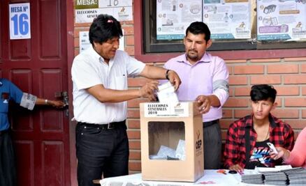 Evo Morales podría lograr su cuarto mandato en elecciones de Bolivia