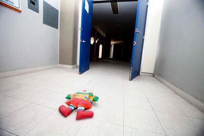 Hospital del Niño Quemado, en ruinas