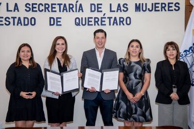 Firman convenio para combatir la violencia de género