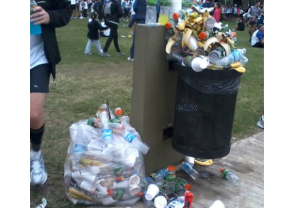 Piden depositar residuos en su lugar