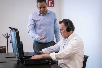 Mauricio Kuri se somete a una prueba de polígrafo como parte de la propuesta de protocolo Antinarcocandidatos