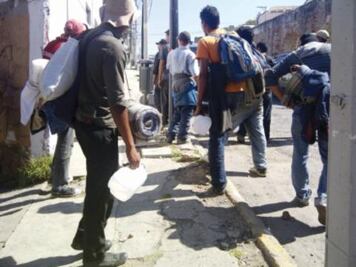 Migrantes, en busca de empleo 