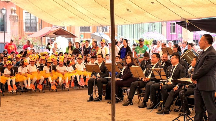 La Banda de Música de la Secult concluye gira por centros educativos de Querétaro