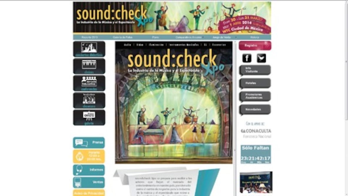 Ya viene sound: check Xpo 2014