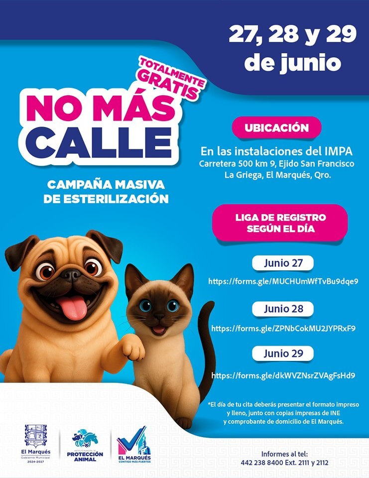 Foto: Facebook IMPA El Marqués