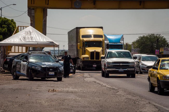 Refuerzan seguridad en límites con Apaseo El Alto
