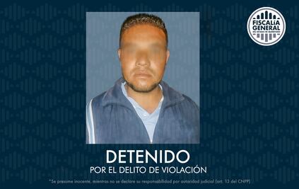 Policía de Investigación detuvo a imputado de violación