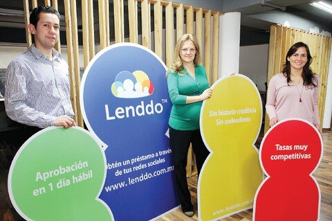 Redes sociales opción para un crédito