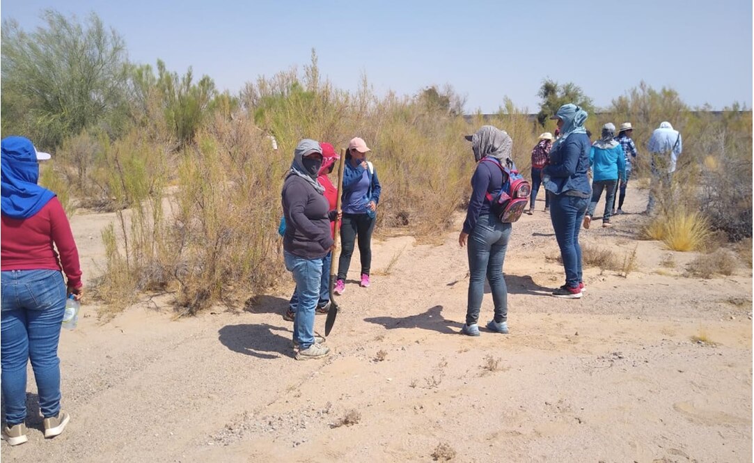 Madre Buscadora de Sonora encuentra a su hijo en una fosa clandestina