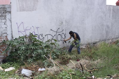 Con grafitis recuperan espacios en 12 colonias de Corregidora