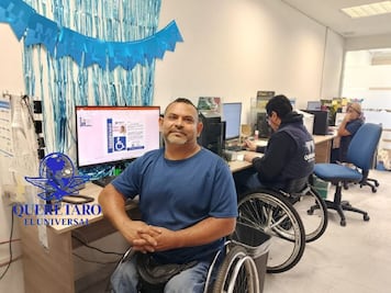 "En México falta apoyo para personas con discapacidad al momento de buscar empleo": Mauro Moya