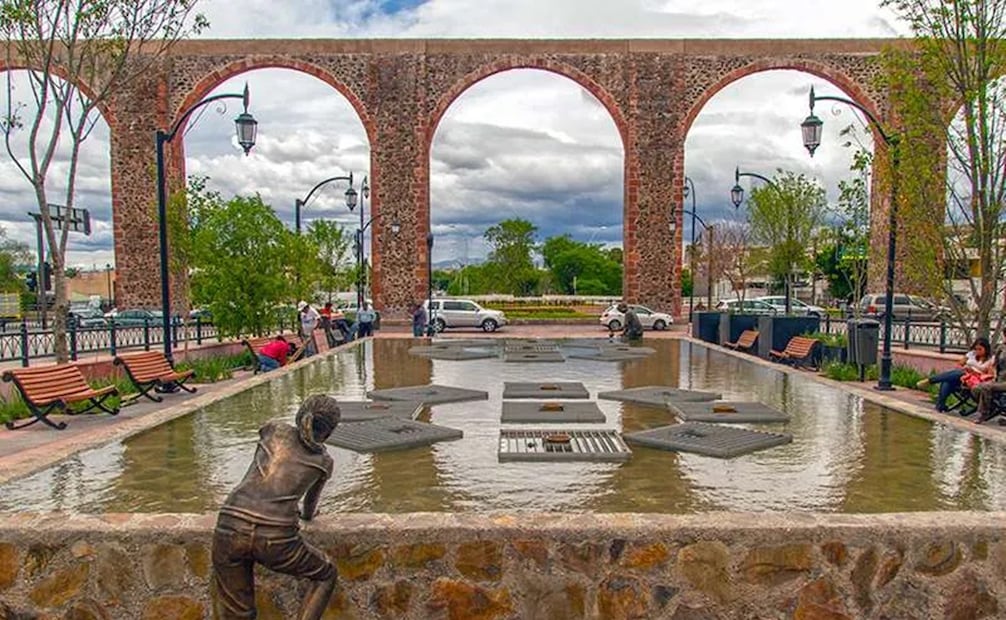Acueducto de Querétaro. Foto: De paseo.com