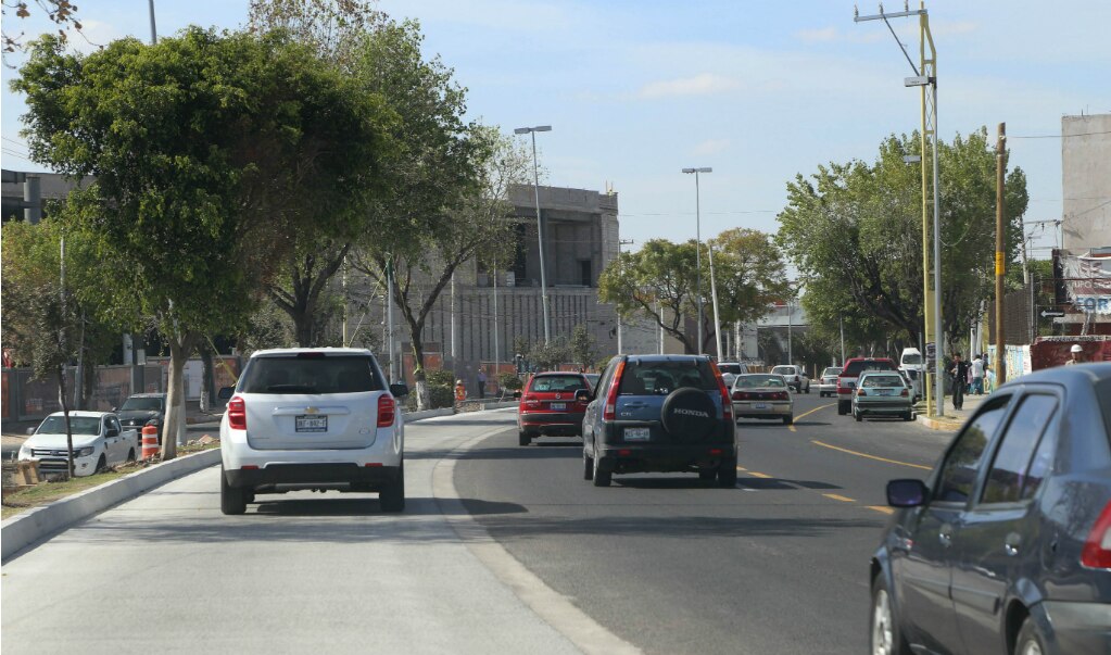 Eje Constitución de 1917 se han intervenido más de 4 km