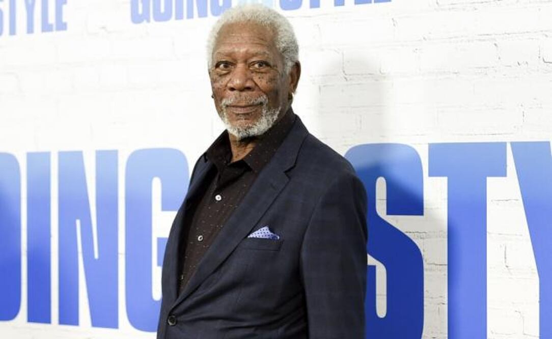 Morgan Freeman responde a señalamientos. FOTO: Archivo