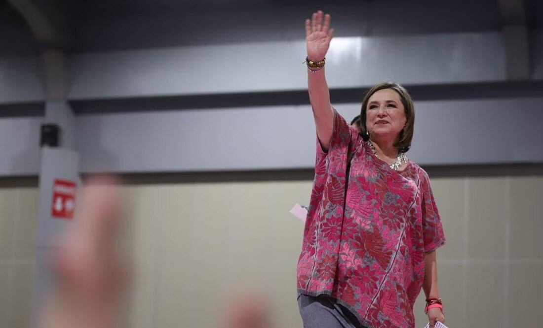 "Vamos a ganag", ironiza Xóchitl Gálvez tras burlas por su forma de hablar