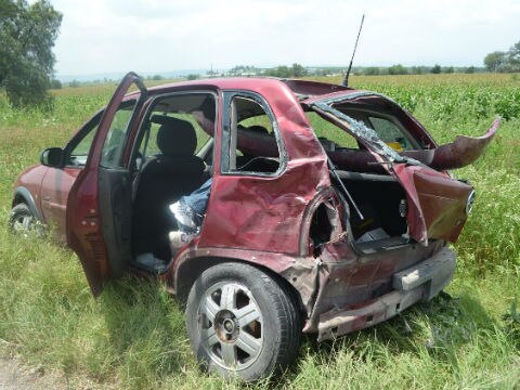 Conductora protagoniza accidente vial