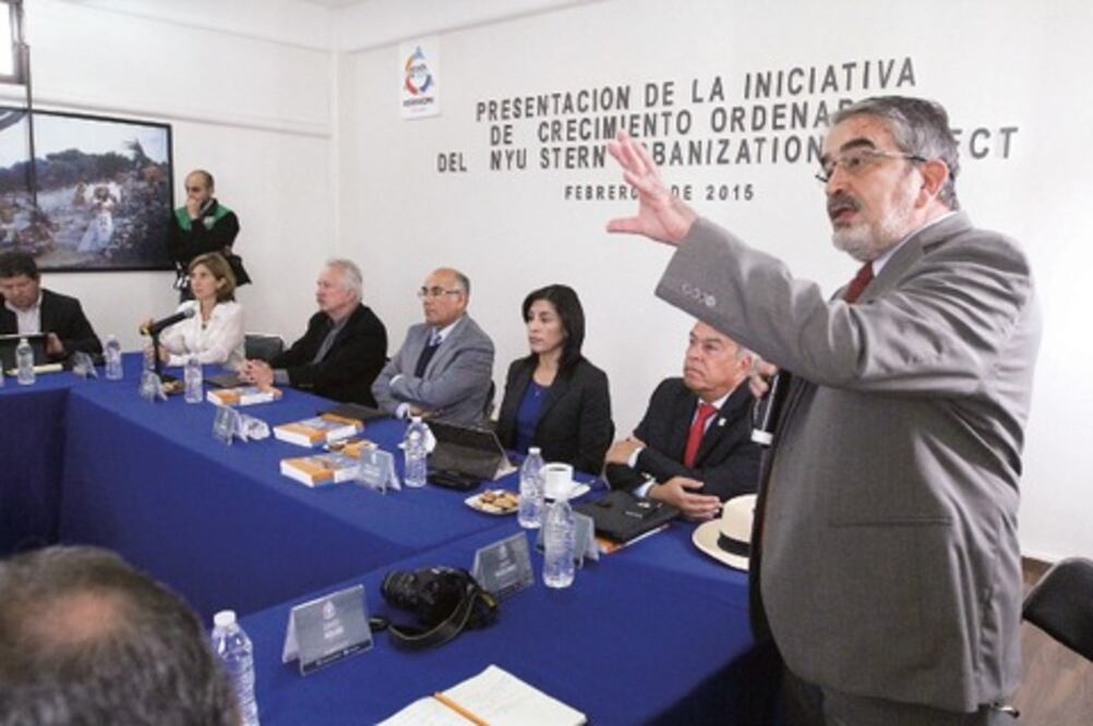 Presentan proyecto en crecimiento urbano