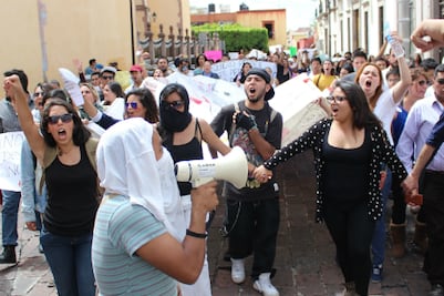 Estudiantes de la UAQ se suman a movimiento